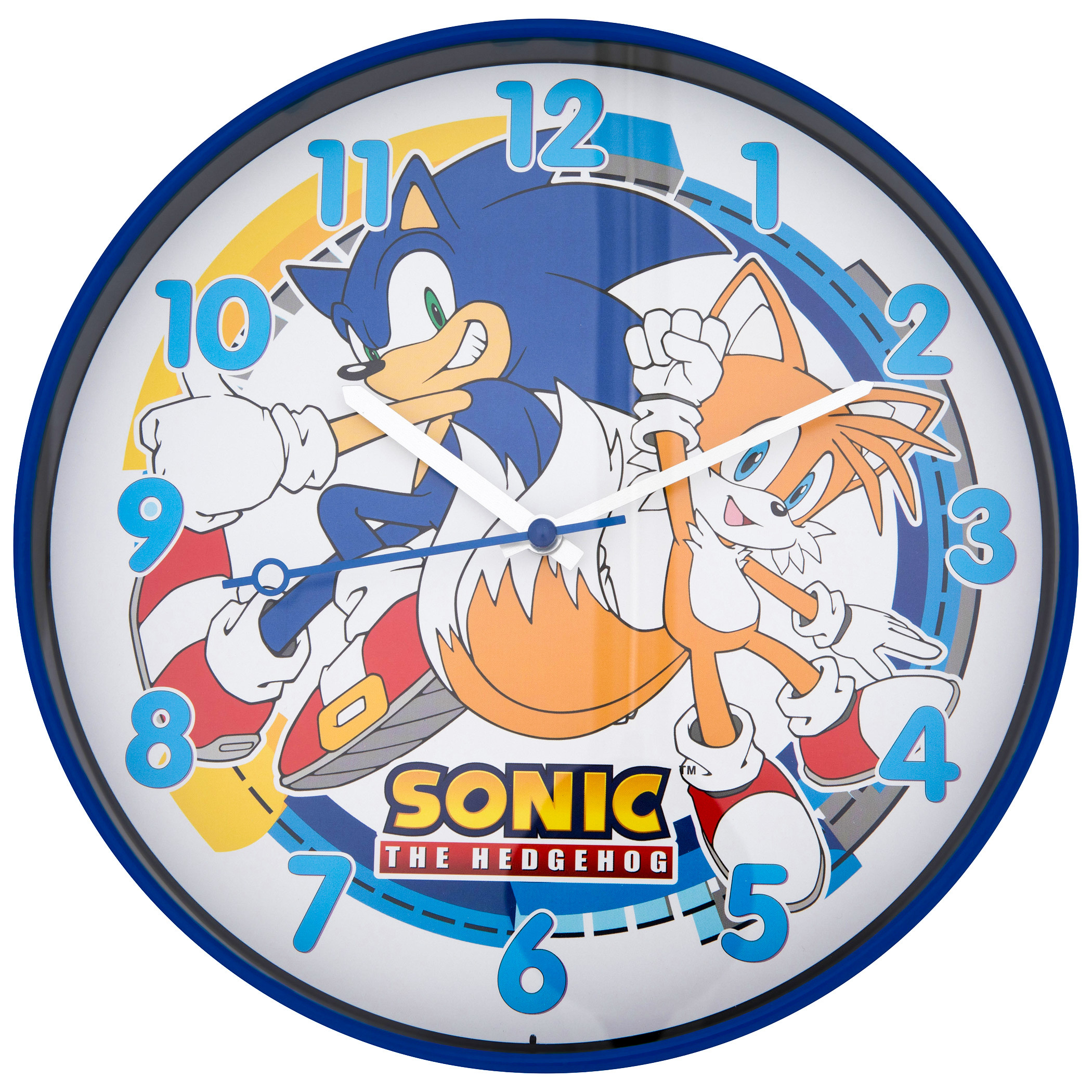Sonic the Hedgehog ソニック　キャラクロック Sonic the Hedgehog and Tails Back to Back 12